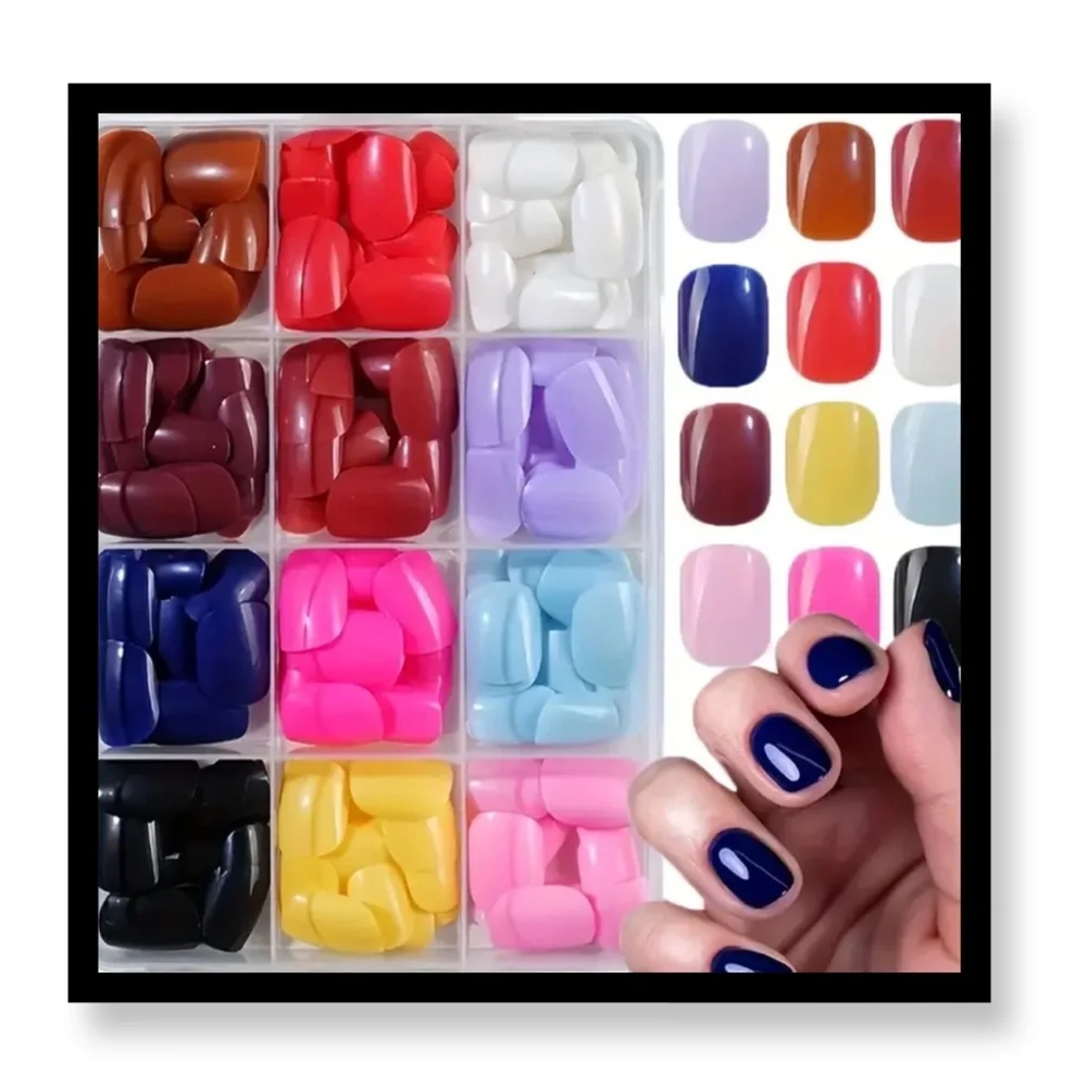 (New in package) 288 Colorful Press-On Nail Set